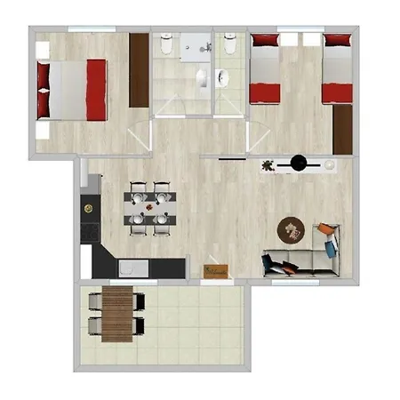 Mit Pool Und Garten In